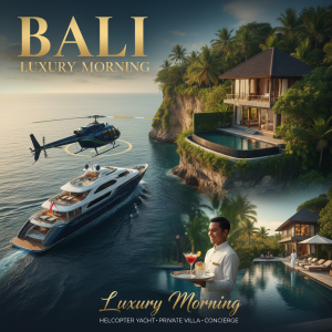 Bali Luxury Charter Co. — One Concierge for Yacht, Helicopter, Villa & Security